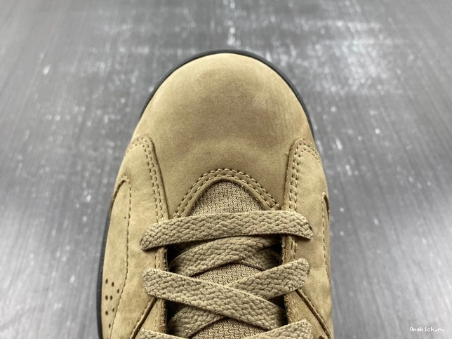 One Kick Air Jordan Brown 6 Gore-Tex WMNS FD1643-300 Kelp 0801